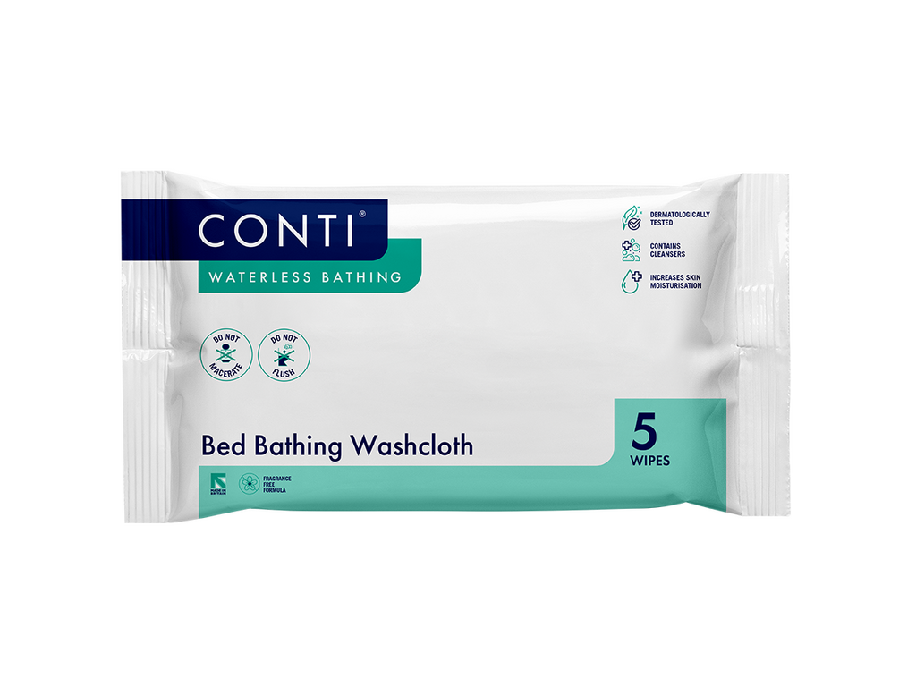Conti Bed Toallita de Baño Sin Fragancia 5 Paños